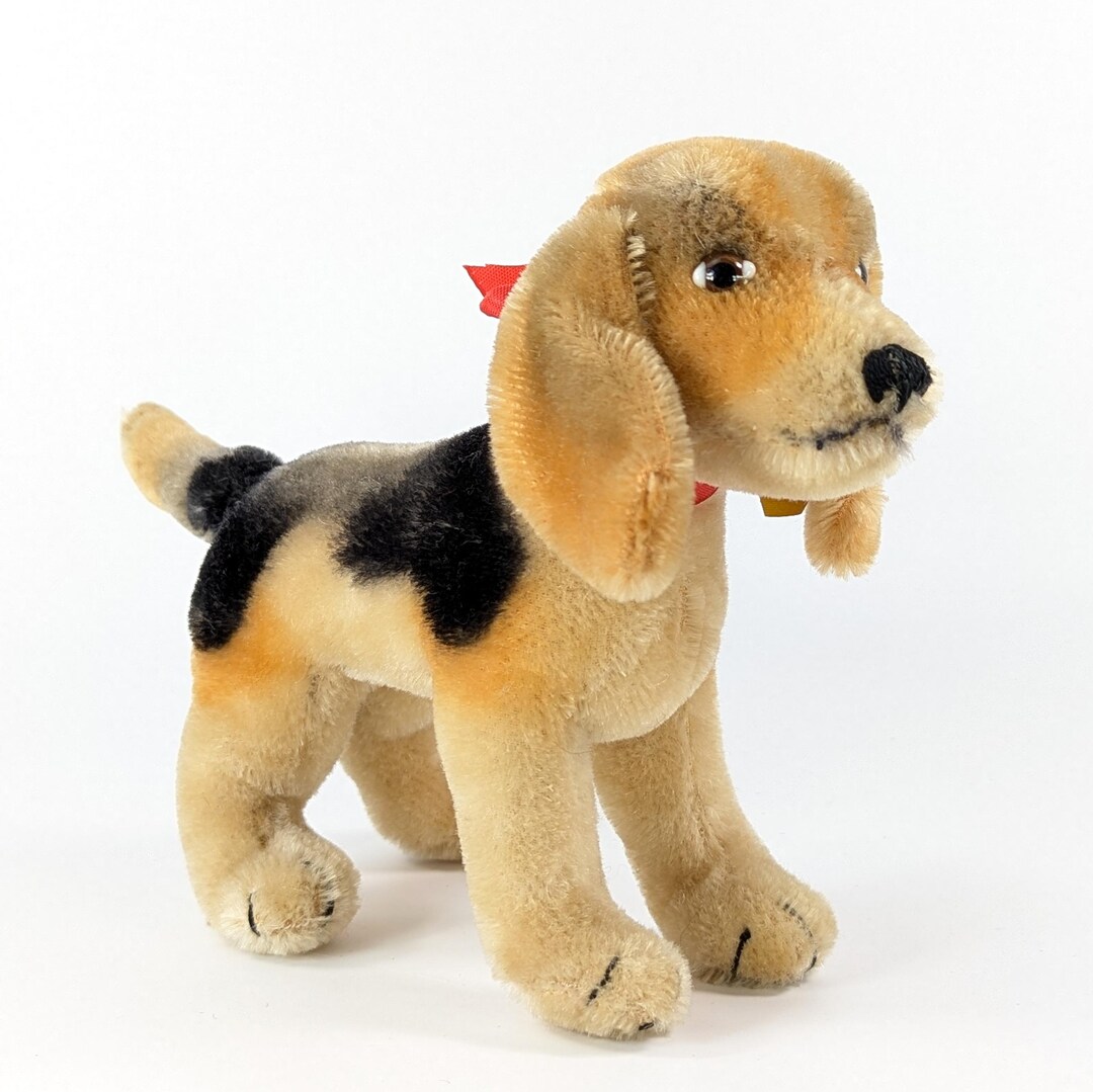 【1500体限定】Steiff ビーグル Biggie Beagle 2013 Steiff Beagle Dog With ID Standing Midi Size 7 Inches Vintage 1959