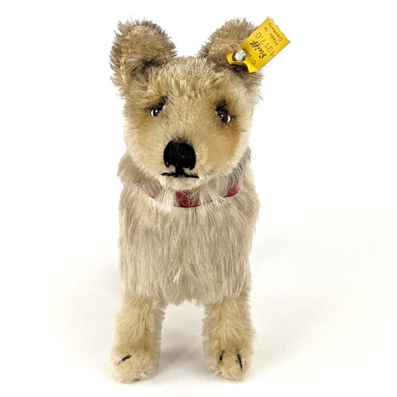 Steiff Laika the Space Dog With Ids 1958 Produced 7 Inches