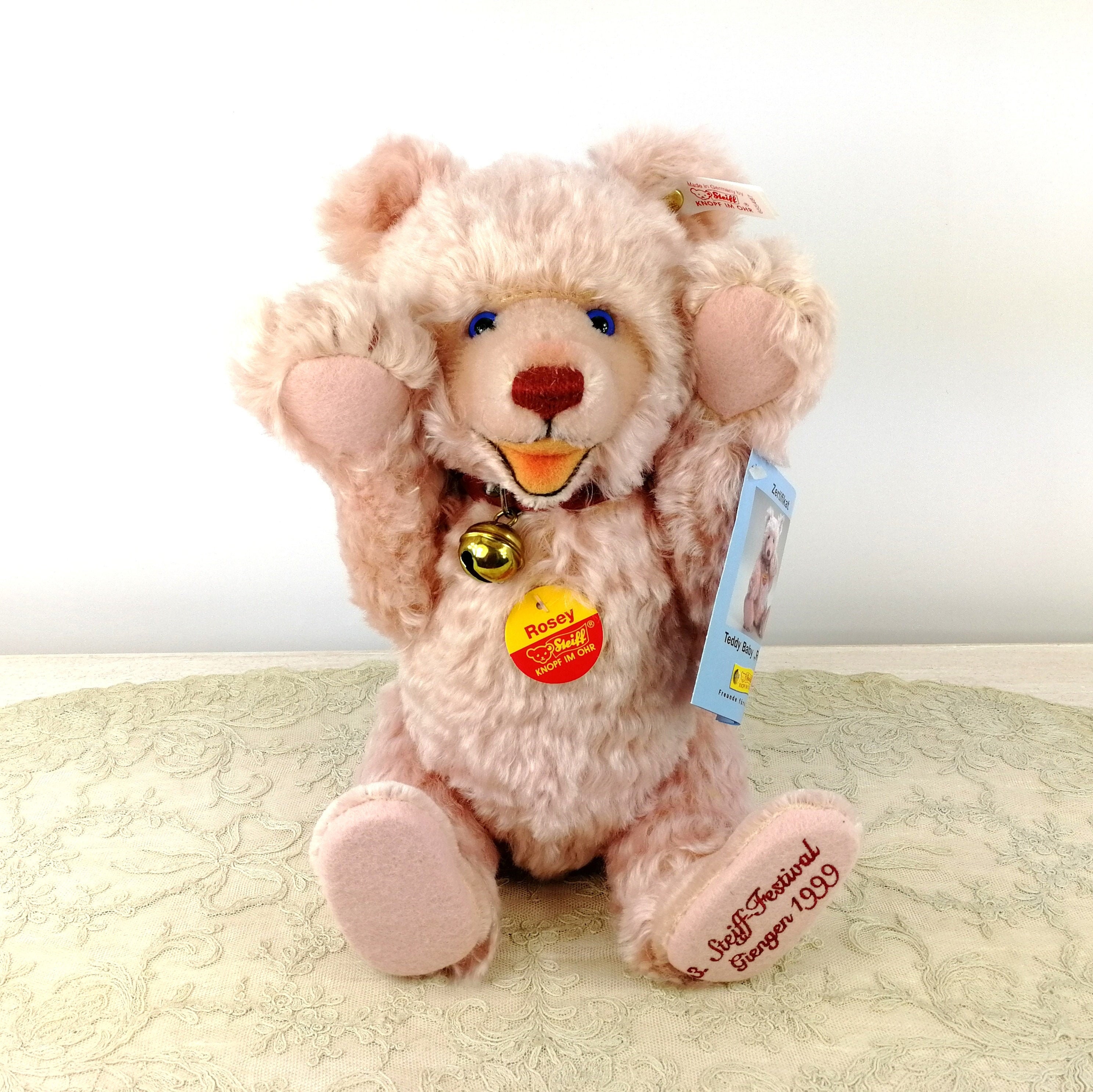 Steiff Teddy B.12 pink 12インチ 【公式通販】