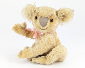 Steiff Koala Teddy Bear avec bouton midi 10 pouces produit de 1955 à 1961 uniquement