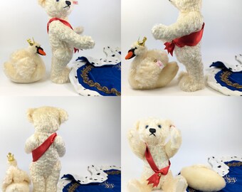 シュタイフ テディベア キング ルートヴィヒ ウィズ スワン 14インチ