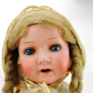 Antique 1920s German character doll Heubach Koppelsdorf large 19 inches image 2