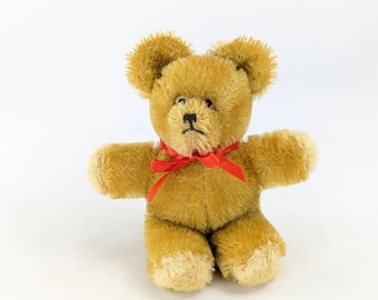 Small Teddy Bear sitting made by Diem in 1950s Germany