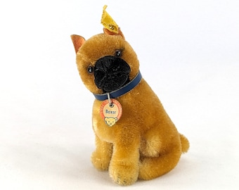 シュタイフ エアデール テリア テリー スモール 7インチ ID付き 1951年