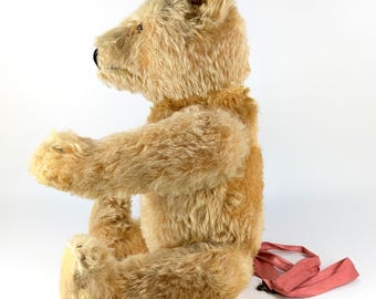 Steiff Teddy Bear With Ids Vintage 1954 to 1964 Produced Large 20
