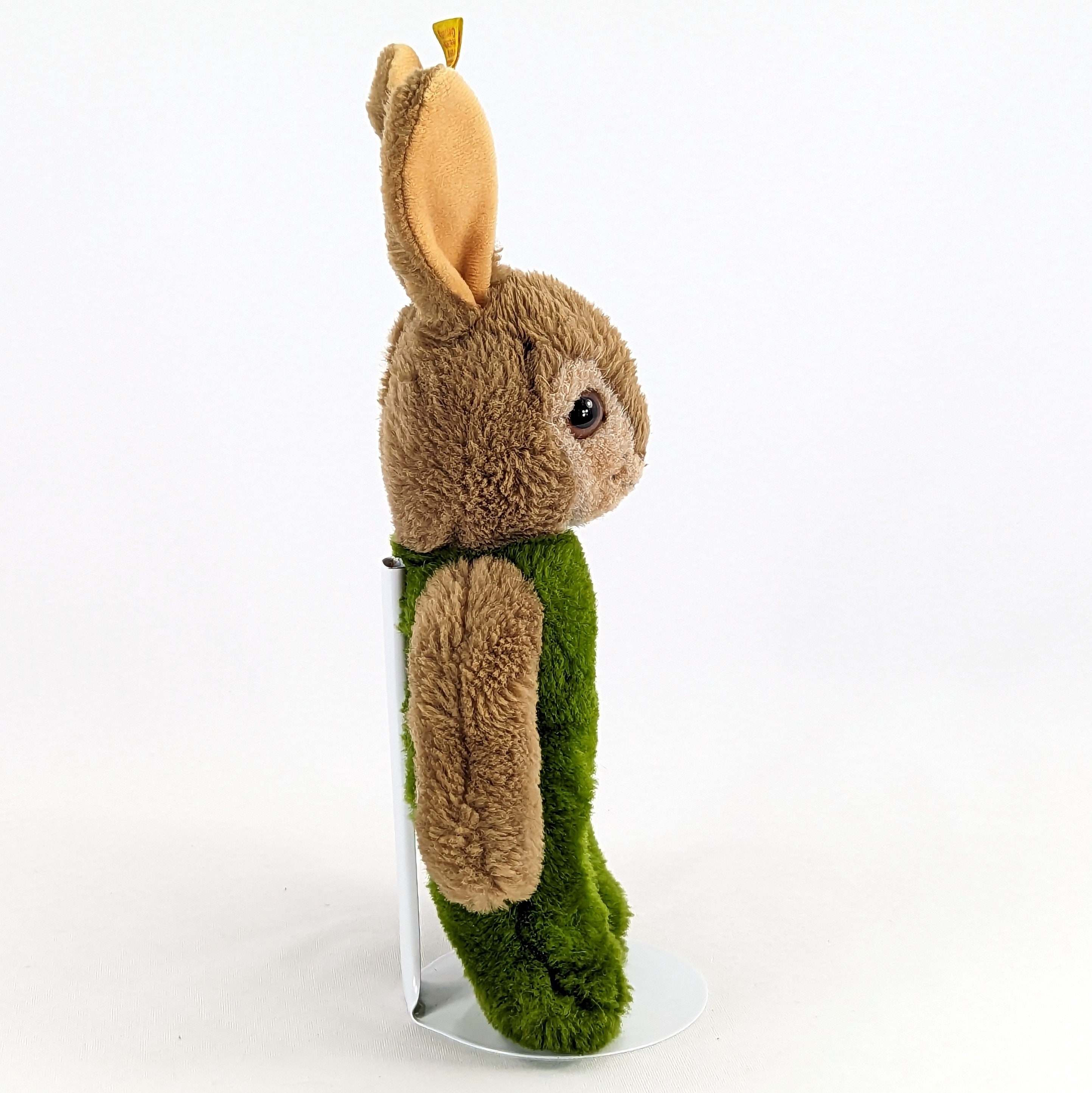 Steiff Rabbit Bunny Toldi With Ids and Squeaker 1980s Steiff Rabbit Bunny Toldi With Ids and Squeaker 1980s