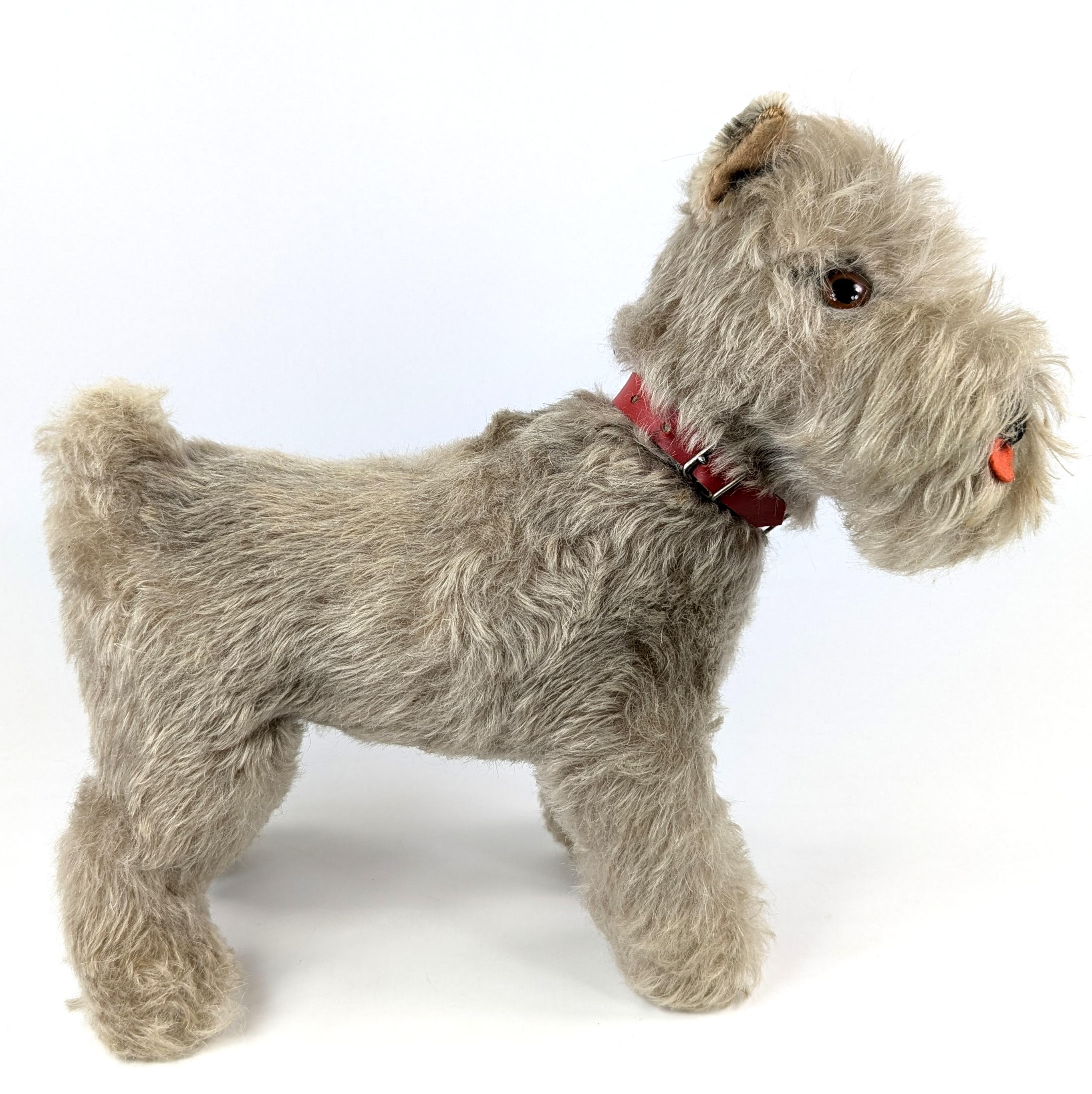 シュタイフ シュナウザー テッシー 9インチ ヴィンテージ 1965～1967年