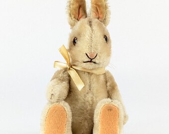 Steiff Bunny Rabbit Niki Jointed Smallest 5 Inches Vintage 1952 to