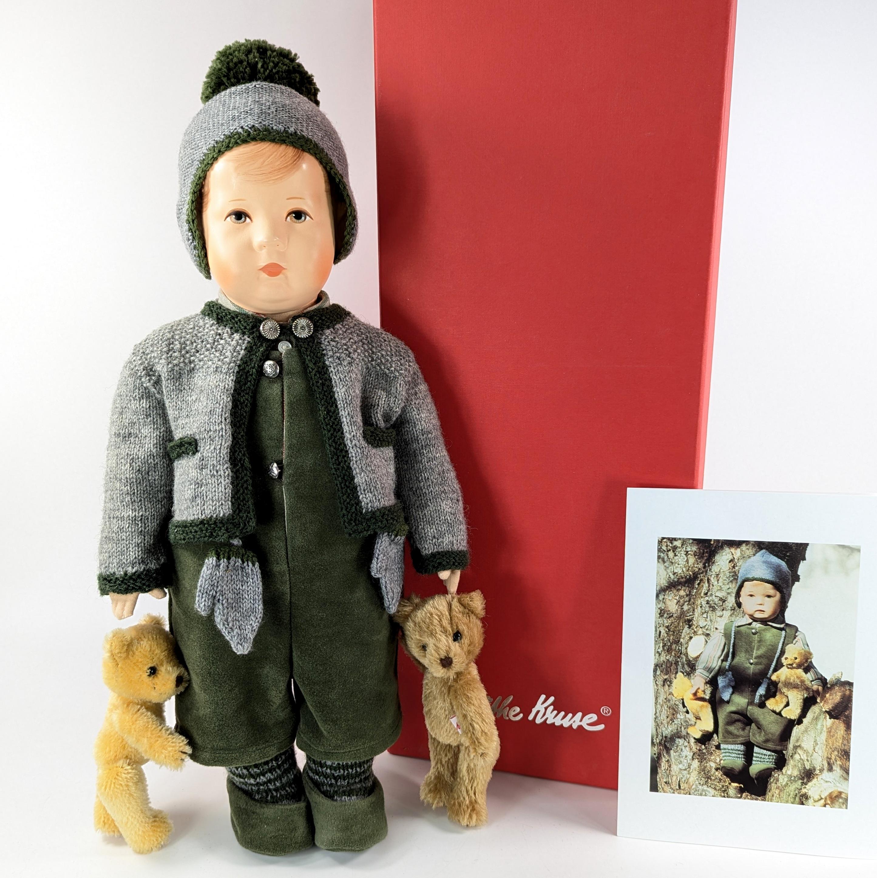 Hanne Kruse ハンネクルーゼ 男の子ドール タグ付 Kathe kruse vintage doll - Etsy 日本