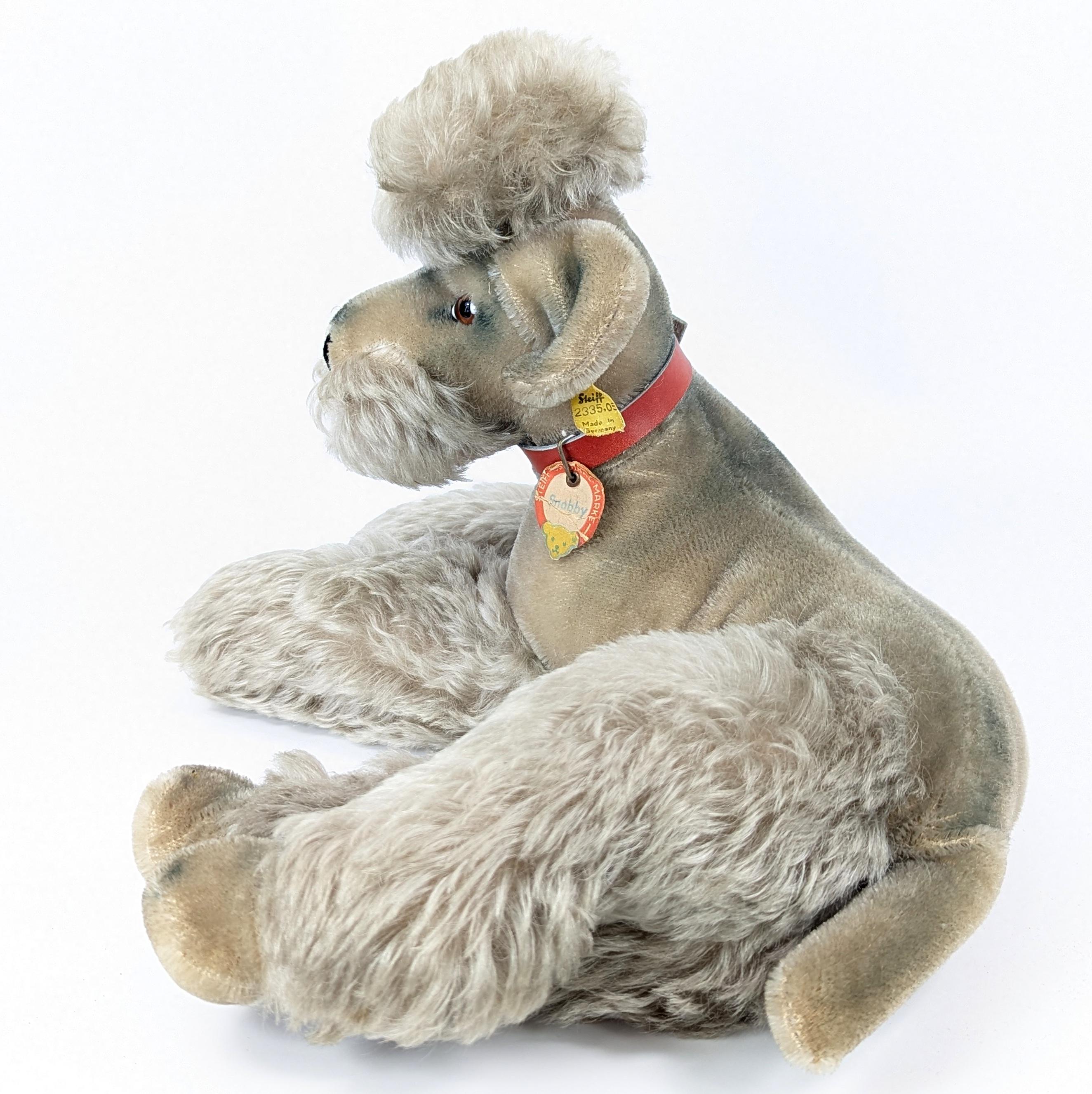 シュタイフSteiff スノビープードル ぬいぐるみ 2体セットヴィンテージ