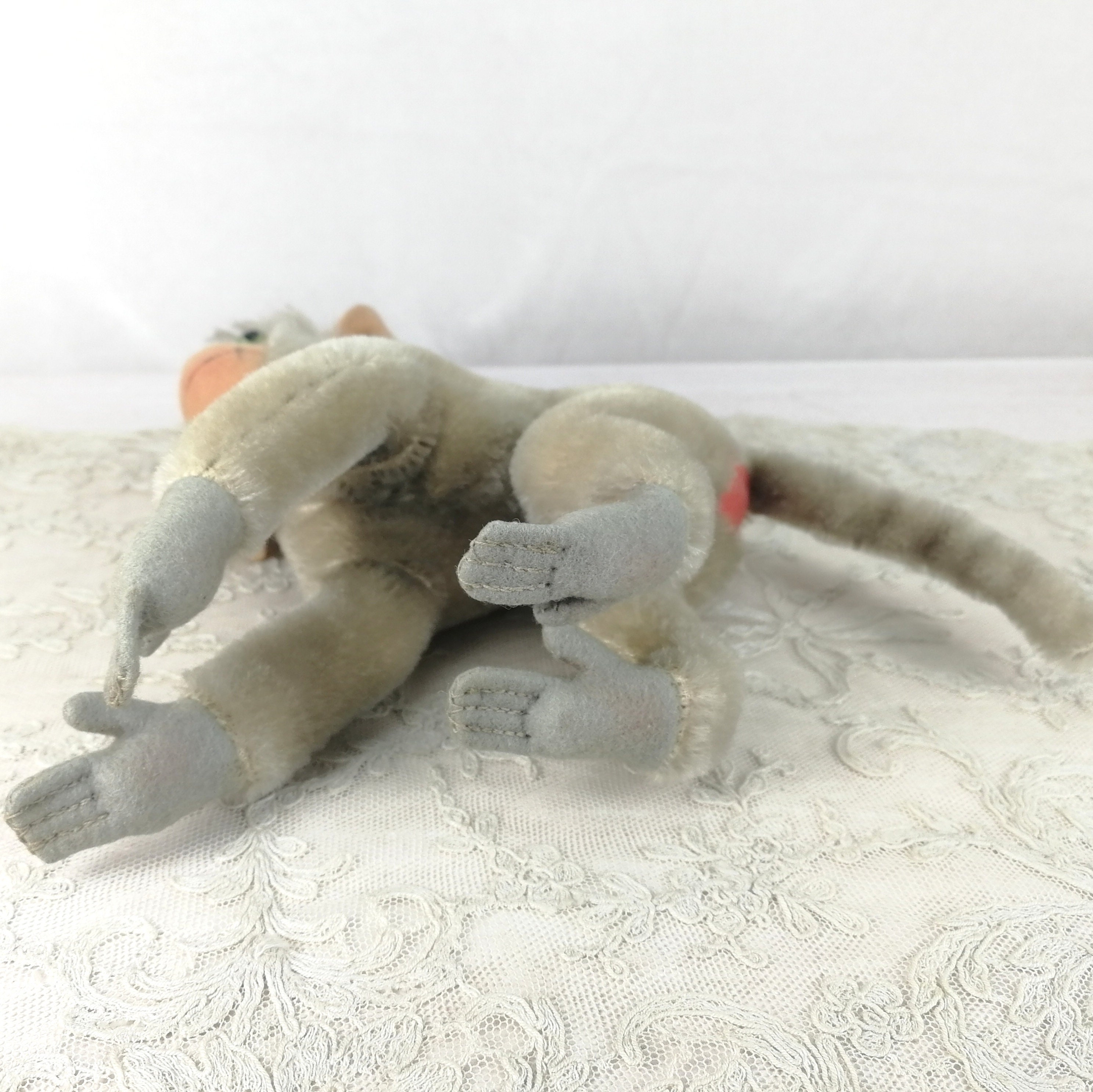 Steiff Baboon Coco Monkey Ape With Ids Midi Size 6 Inches Vintage 1952 ...