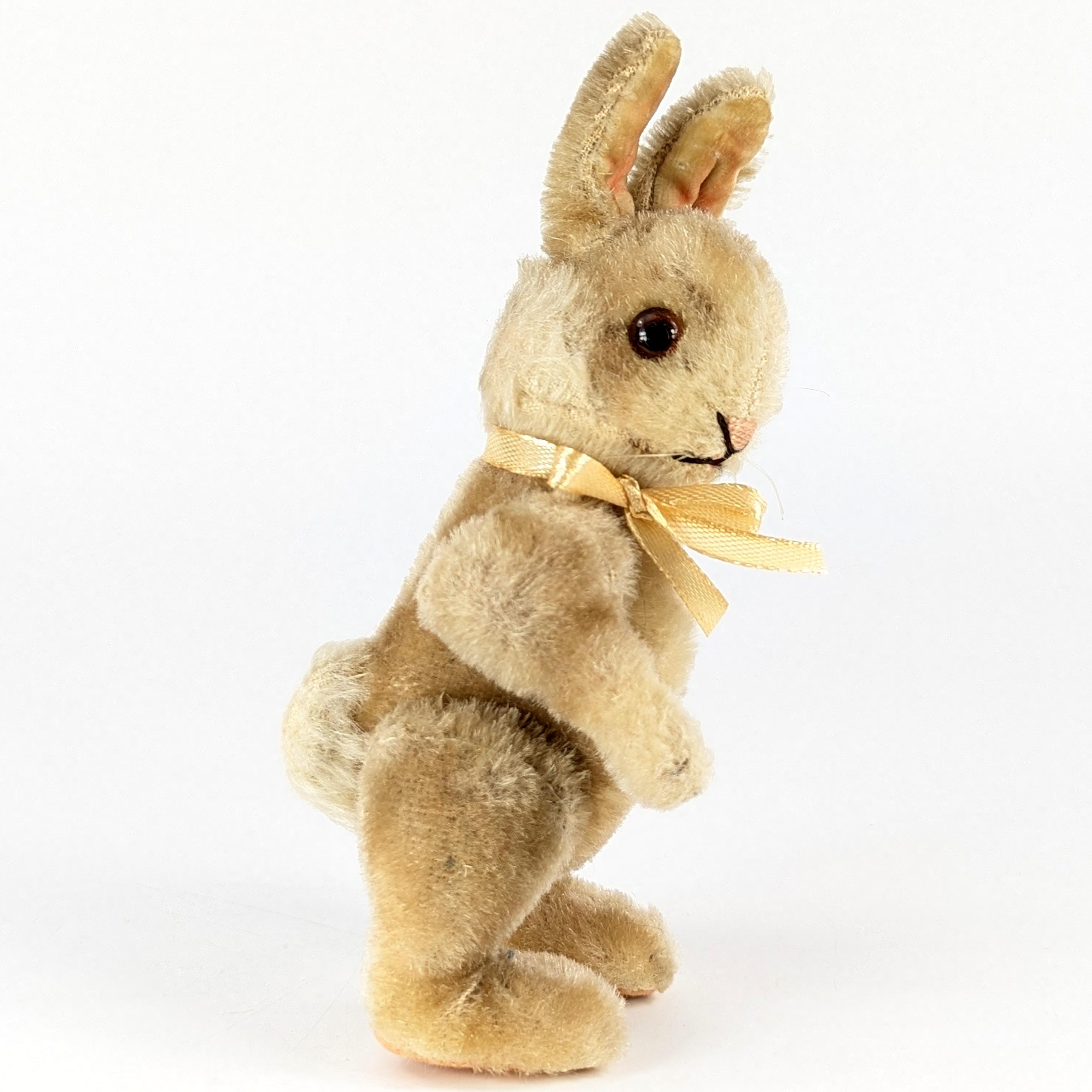 Steiff Bunny Rabbit Niki Jointed Smallest 5 Inches Vintage 1952 to