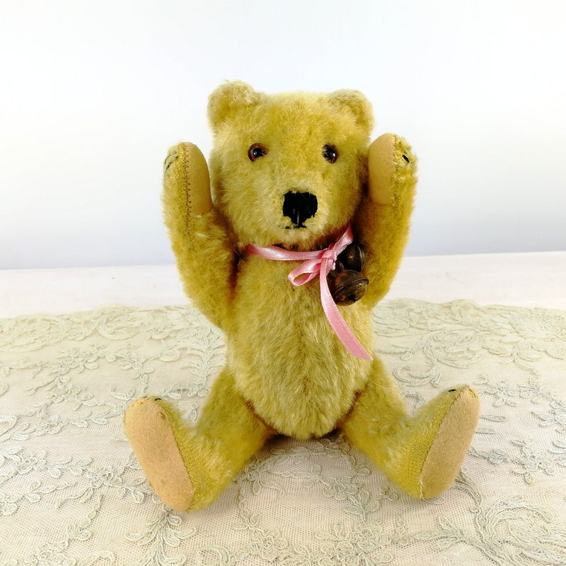 Dick bear. . Винтажная мохеровая игрушка от Hermann Spielwaren. Мишка.