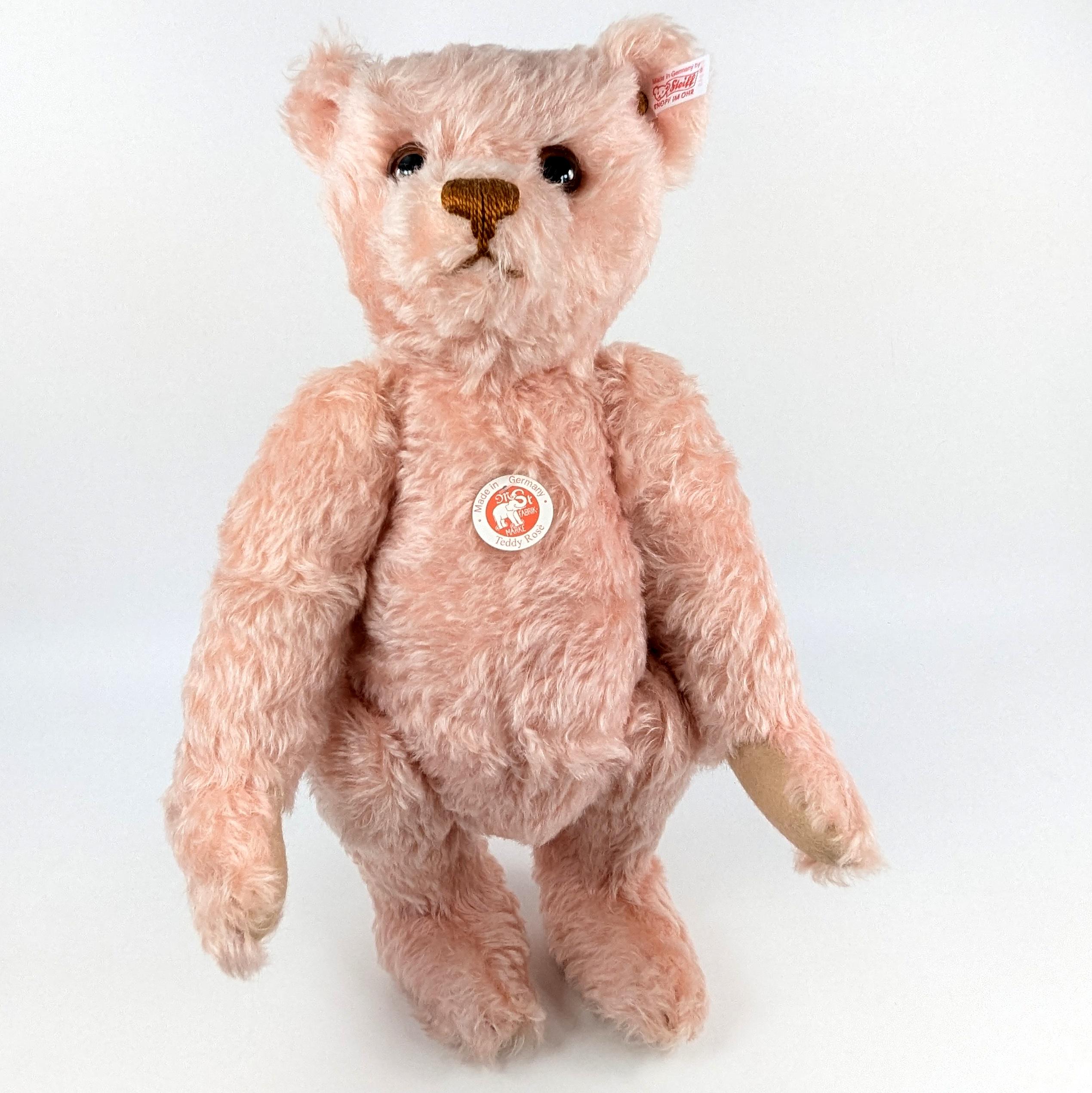 Steiff Teddy Rosé 2005 Festival Bear All Ids 17 Inches Pink