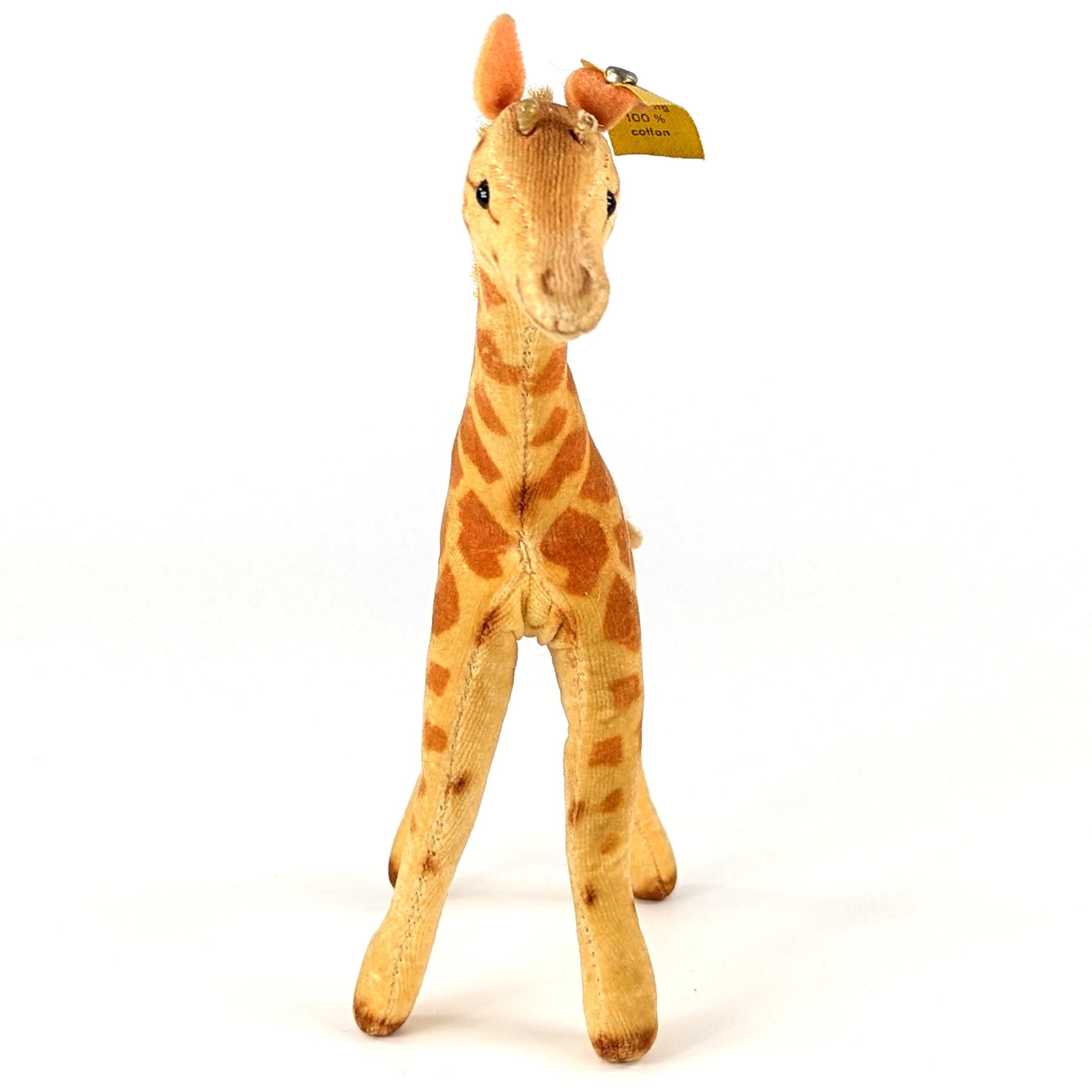 シュタイフ　1688 Steiff Giraffe With Ids 1965 to 1967 Vintage Small 6 Inches