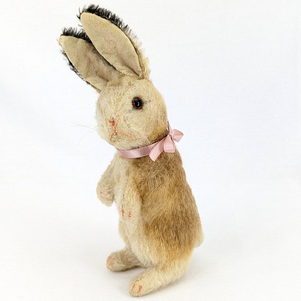 Steiff Bunny Begging Rabbit 8 inches 1949 to 1960 vintage