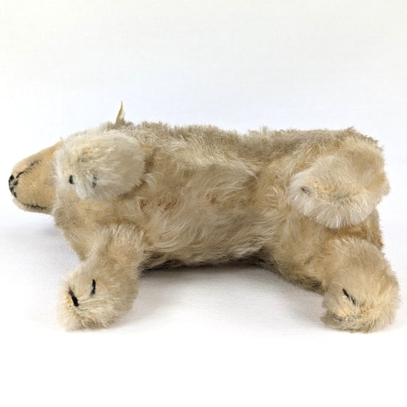 Steiff Laika the Space Dog With Ids 1958 Produced 7 Inches Steiff Laika the Space Dog With Ids 1958 Produced 7 Inches