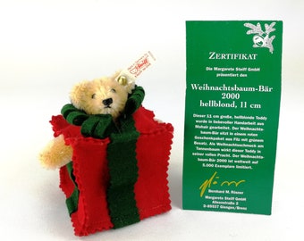 シュタイフ クリスマス エンジェル 2002 テディ ツリー オーナメント