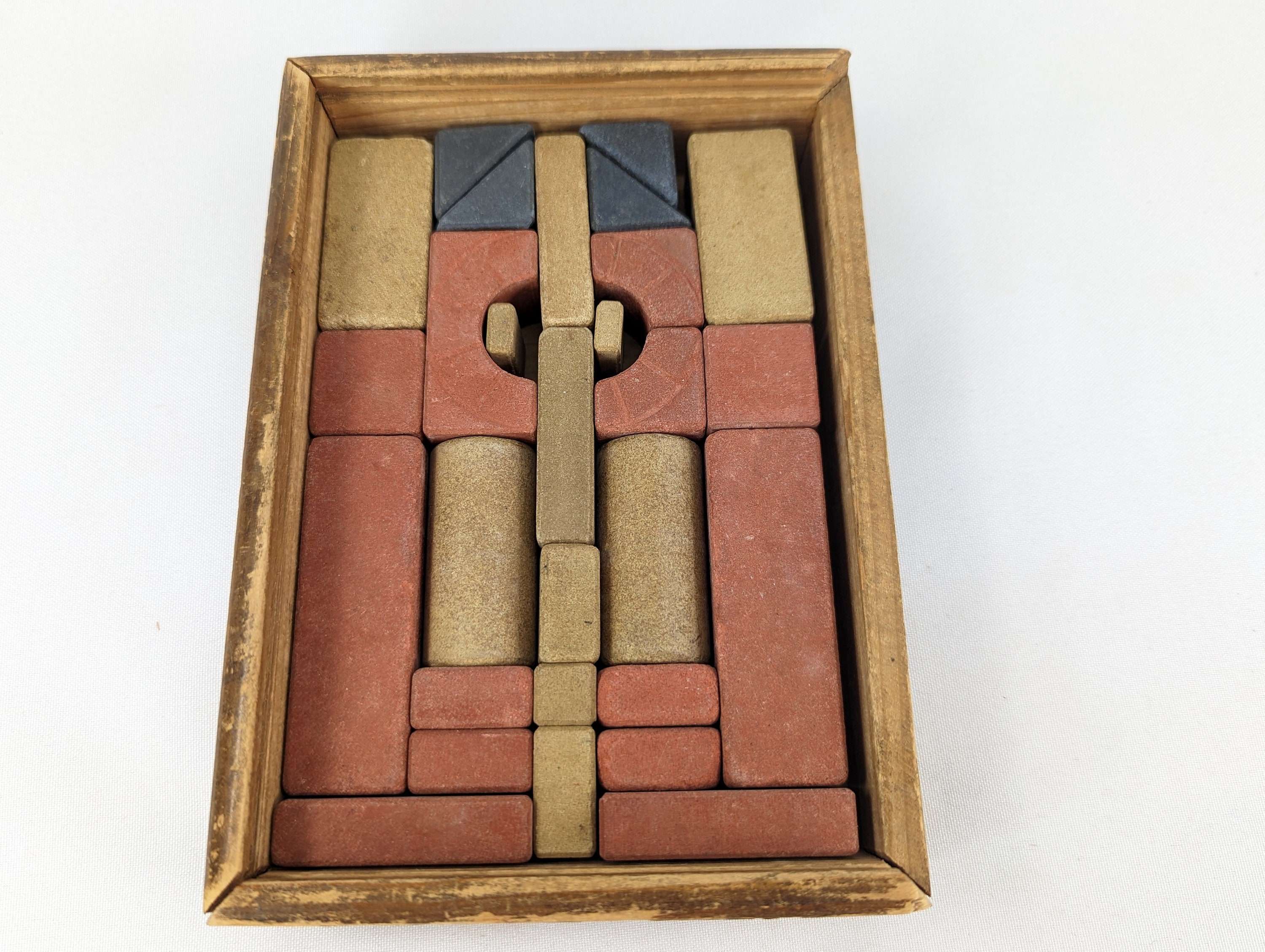 Anker Stone Building Block Set From 1901 No 2 Complete Regular