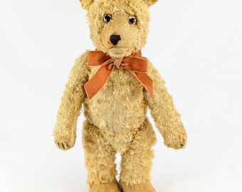 シュタイフ テディベア ヴィンテージ 1948～1949年 シルク製 11インチ