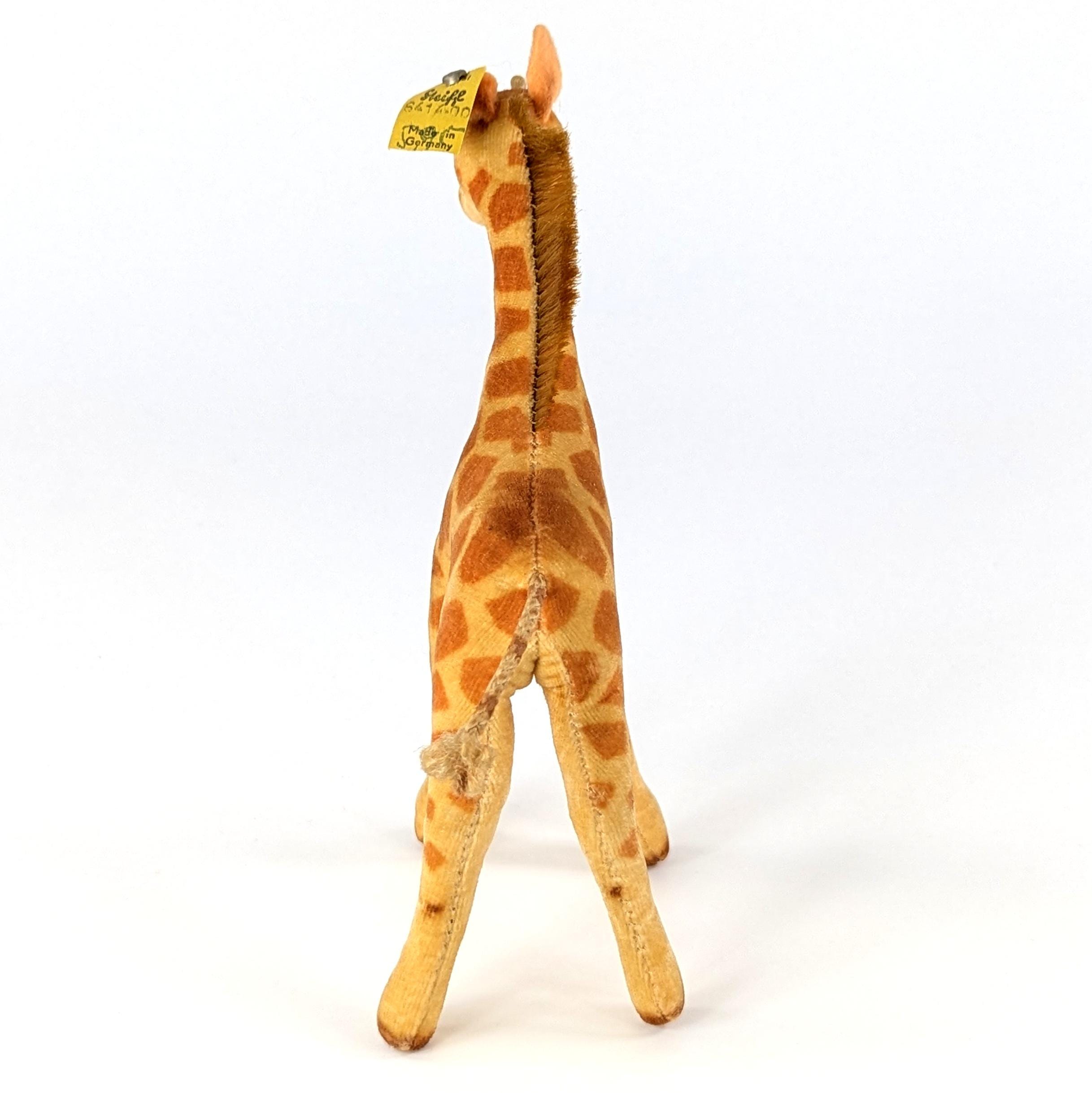 シュタイフビンテージ Steiff Giraffe With Ids 1965 to 1967 Vintage Small 6 Inches
