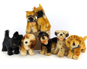 シュタイフ ボクサー犬 立っている すべてのID 最小 4インチ