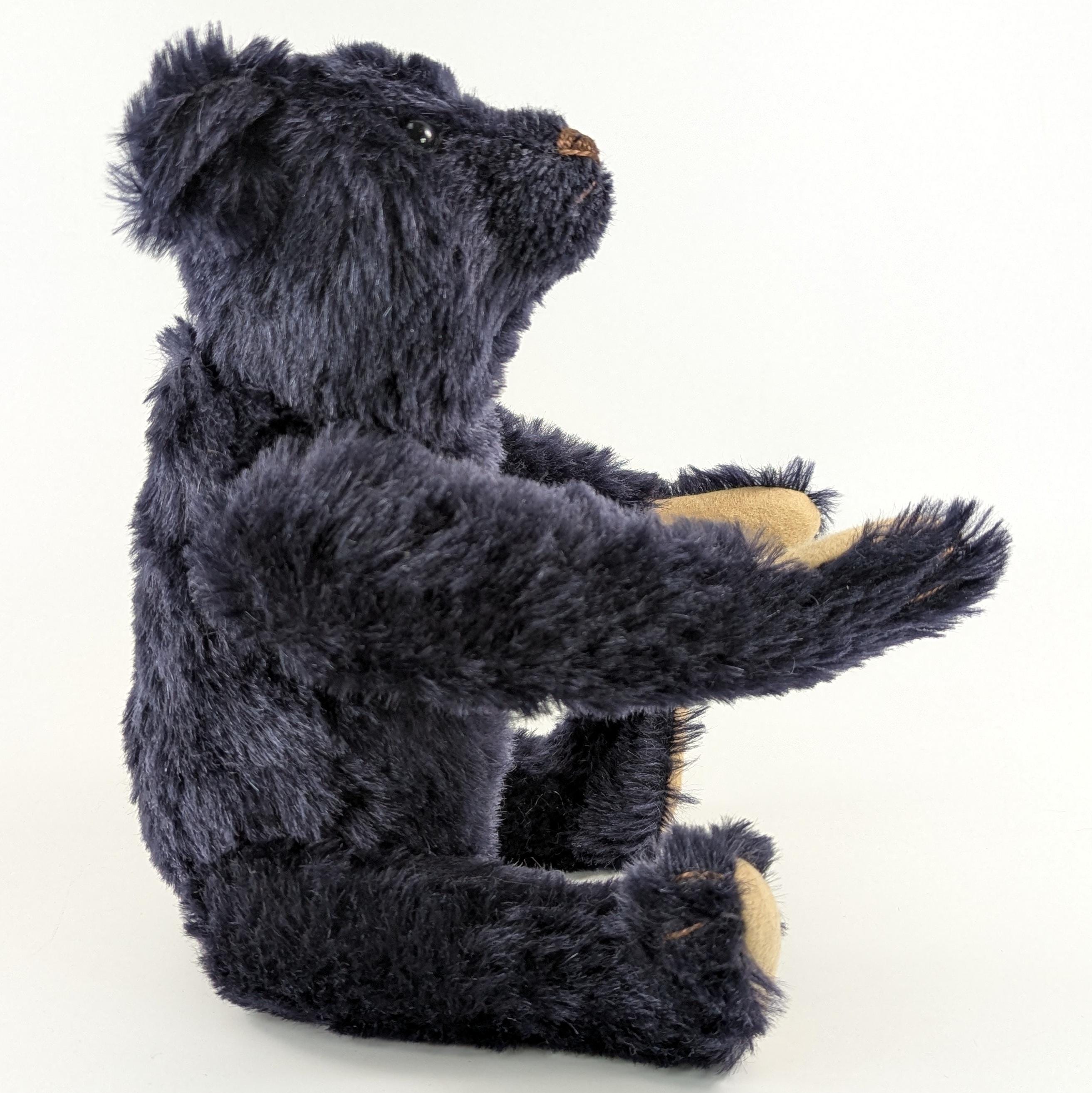 Steiff Teddy Bear 1909 Replica All Ids Midnight Blue 14 Inches