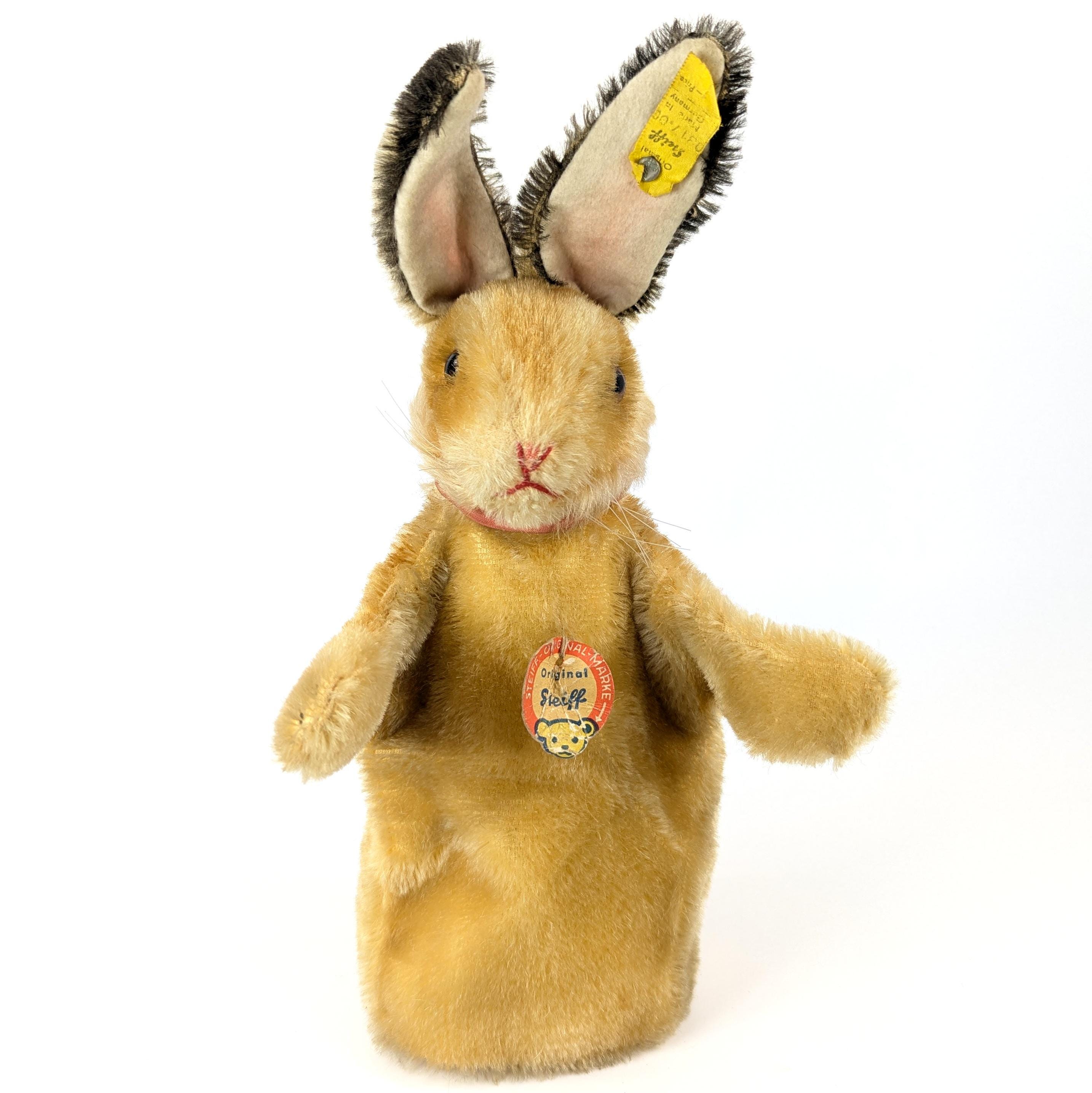 VGUC-VINTAGE-16” Jelly Bean Bunny Plush Stuffed Rabbit