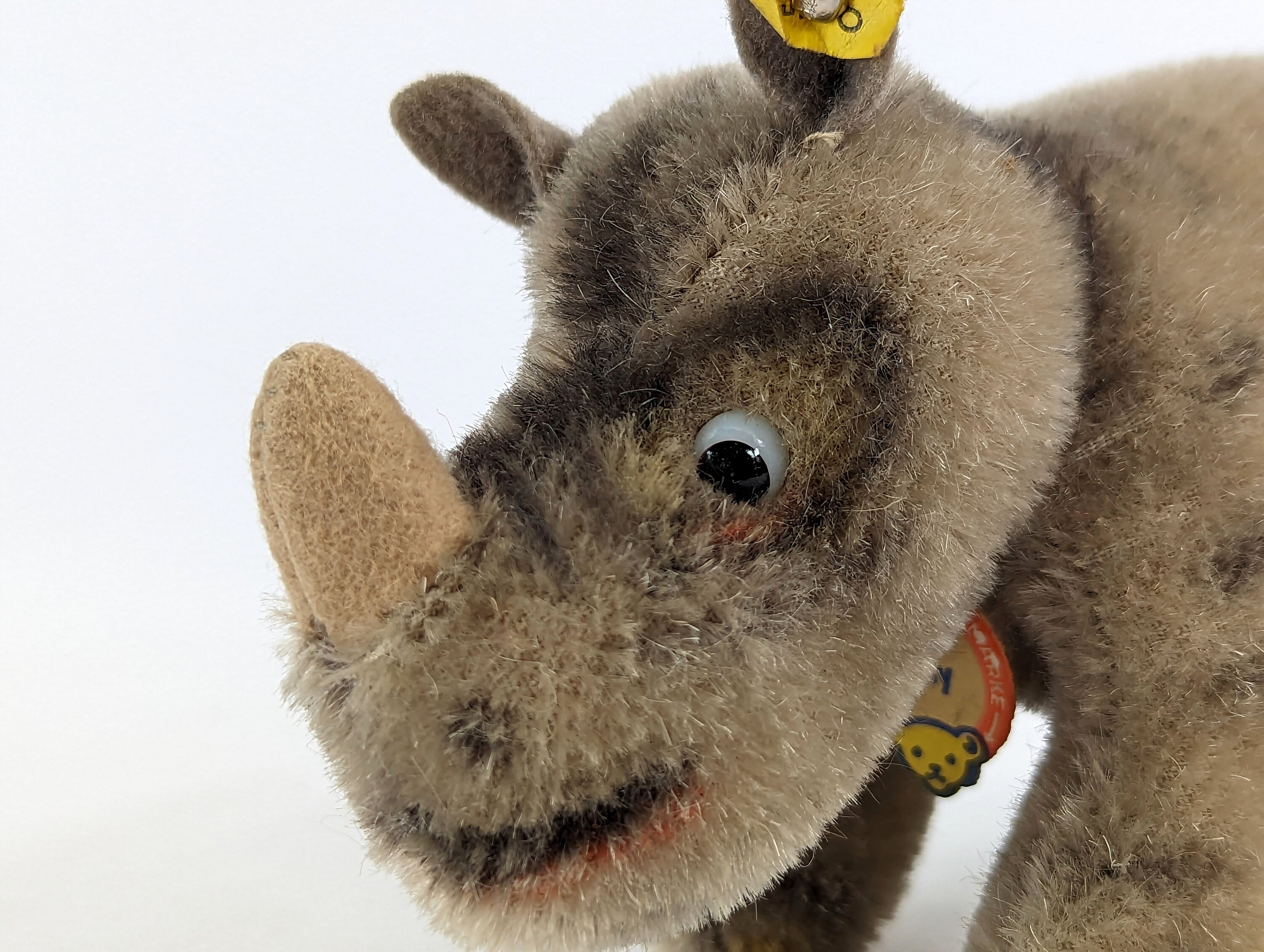 Steiff Rhinoceros Nosy With All Ids 4 Inches Vintage 1959 to