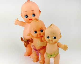 キューピー人形ビニール製 1970年代製造 ヴィンテージ コレクターズ