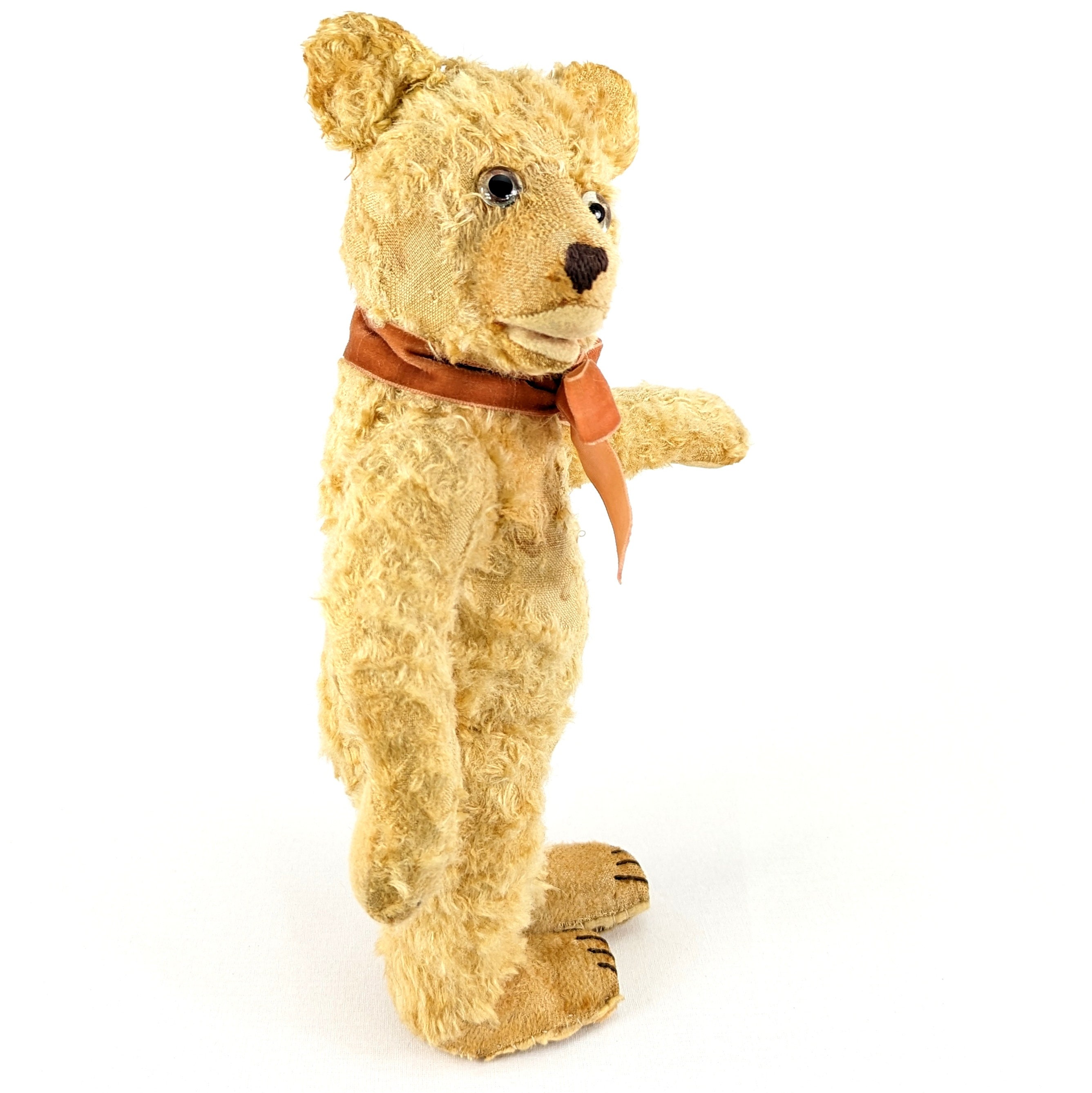 シュタイフ テディベア ヴィンテージ 1948～1949年 シルク製 11インチ