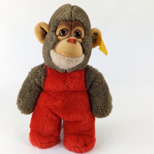 Steiff Affe Toldi mit IDs 8 Zoll vintage nur 1986 bis 1990 produziert