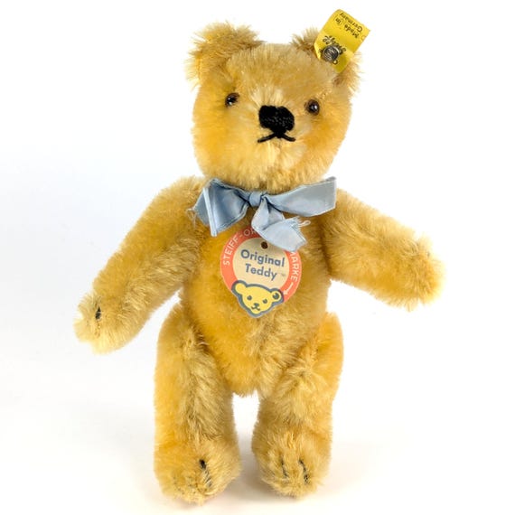 ぬいぐるみ vintage steiff original teddy bear Steiff Original Teddy Bear With Ids 17 Inches Vintage 1959 to 1964