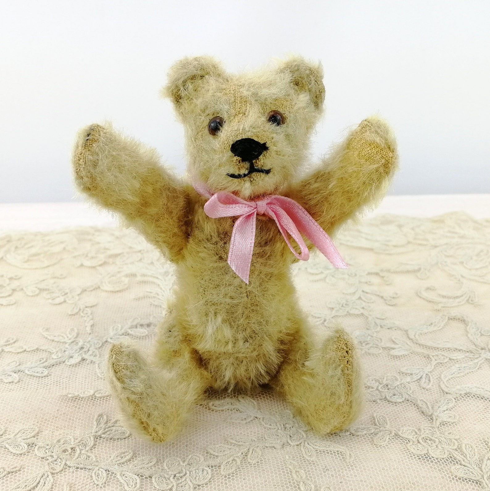 Steiff original teddy bear 1950s vintage small 6 inches | Etsy