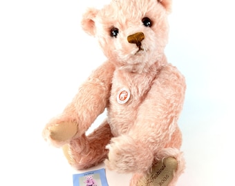Steiff Teddy Rosé 2005 Festival Bear All Ids 17 Inches Pink