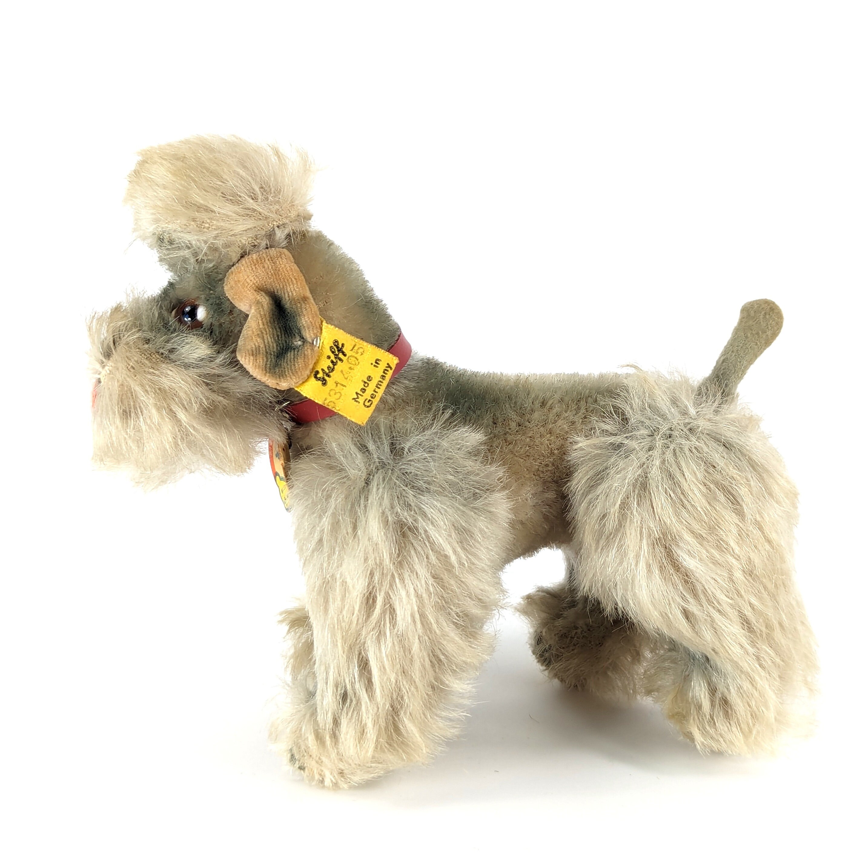 シュタイフ プードル スノビー グレー 全ID 6インチ ヴィンテージ 1959