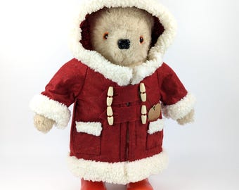 Paddington Bear ブーツとスーツケース パディントンベアぬいぐるみ