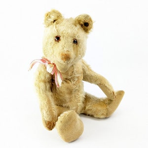 Steiff Teddy Baby Bear with ff button 10 inches 1930 to 1936 image 1