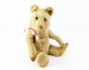 Steiff Teddy Baby Bear with ff button 10 inches 1930 to 1936