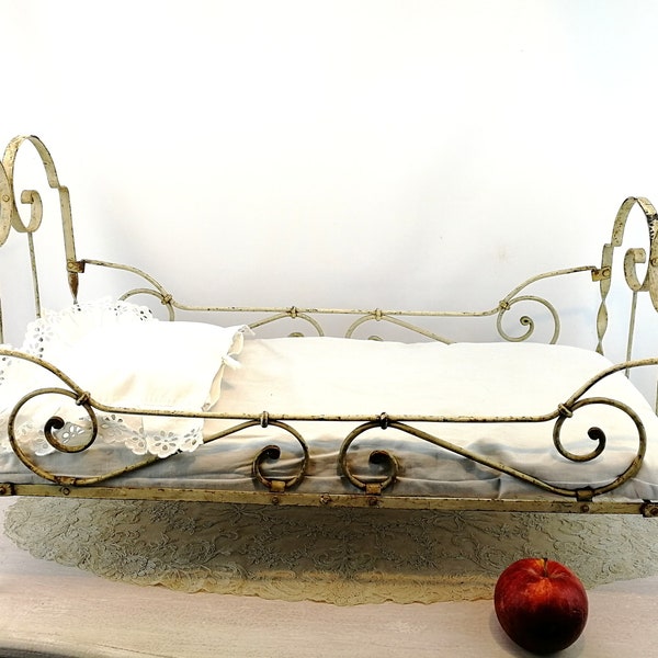 Antique Metal Crib Etsy