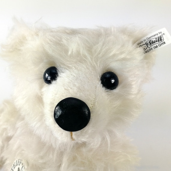 Steiff Teddy Bear White 28 PB Vintage 15 Inches Mint in Box Club