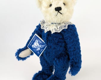 シュタイフ  オランダベア シュタイフ オランダ 限定 デルフトブルー テディベア 13インチ