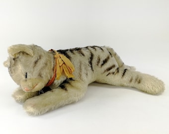 Steiff Floppy Cat Sleeping 12 Inches Vintage 1953 to 1969 - Etsy Steiff Floppy Cat Sleeping 12 Inches Vintage 1953 to 1969 - Etsy
