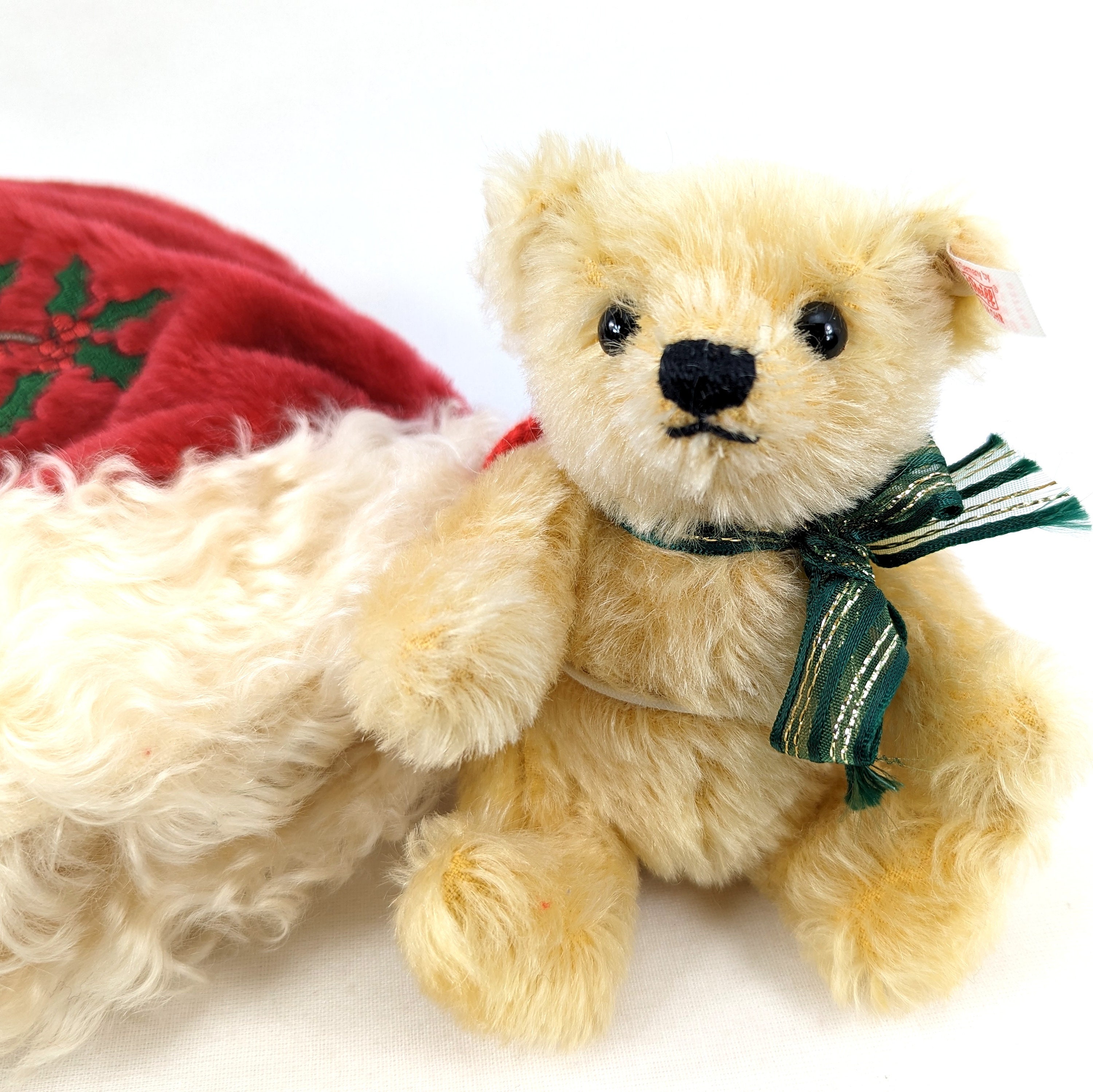 Steiff Christmas Stocking With Teddy Bear All Ids 2004 Lmt Edition