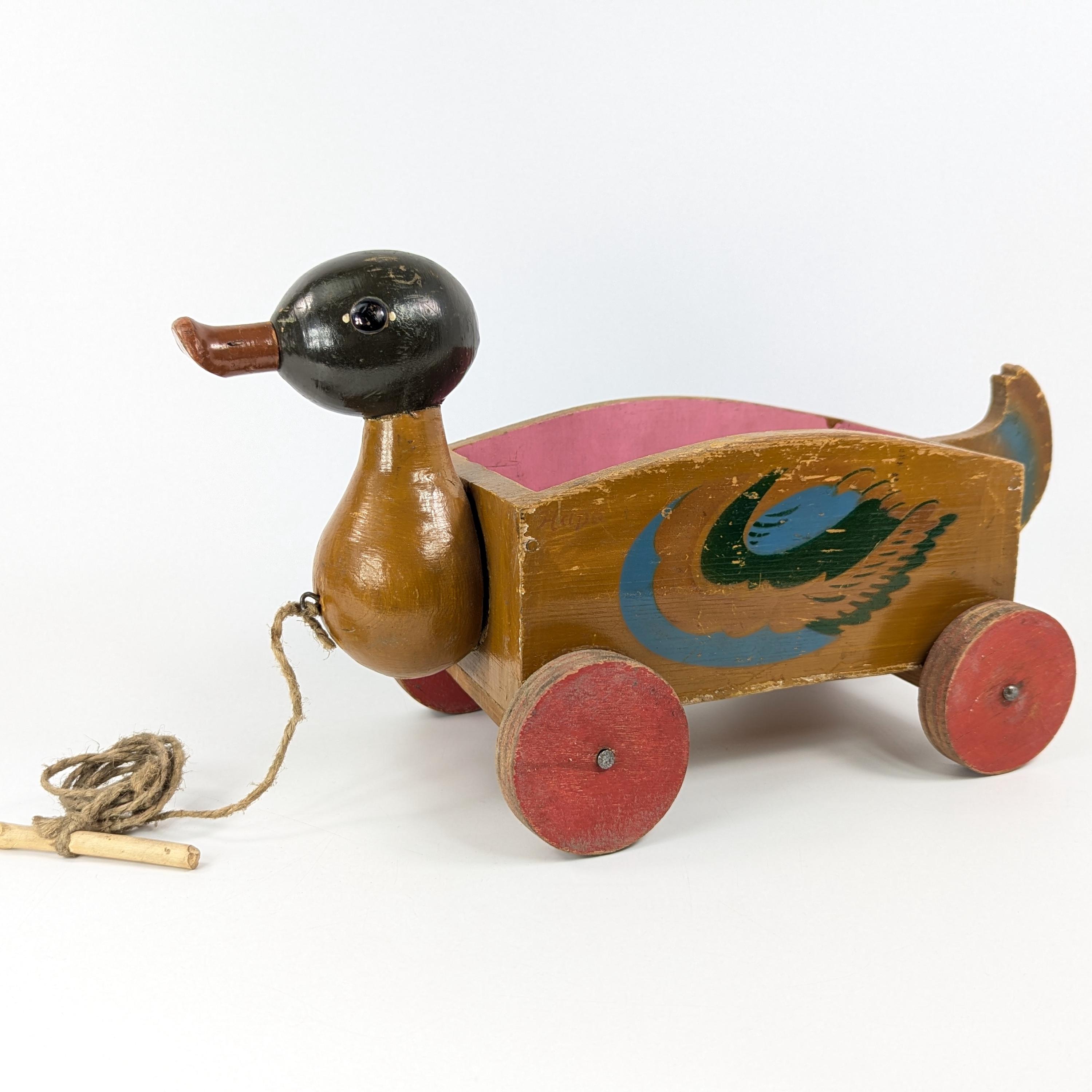 Duck Pulling Cart - Etsy