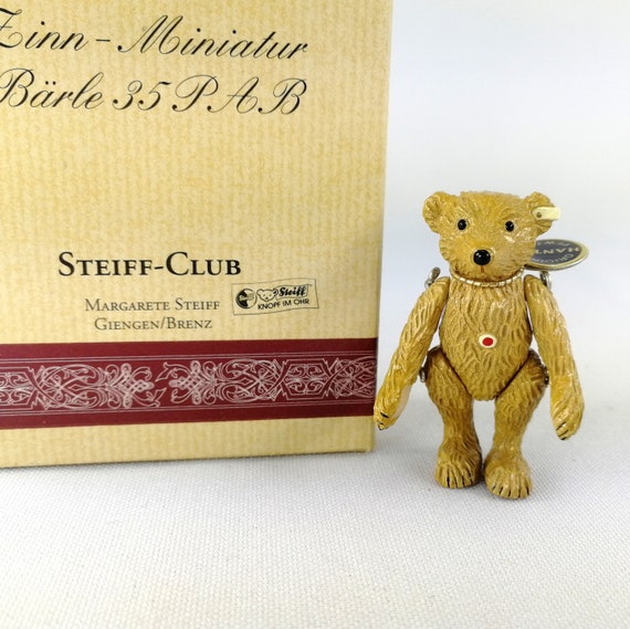 会員限定】シュタイフクラブ 2011 ミニテディベア ミニチュア