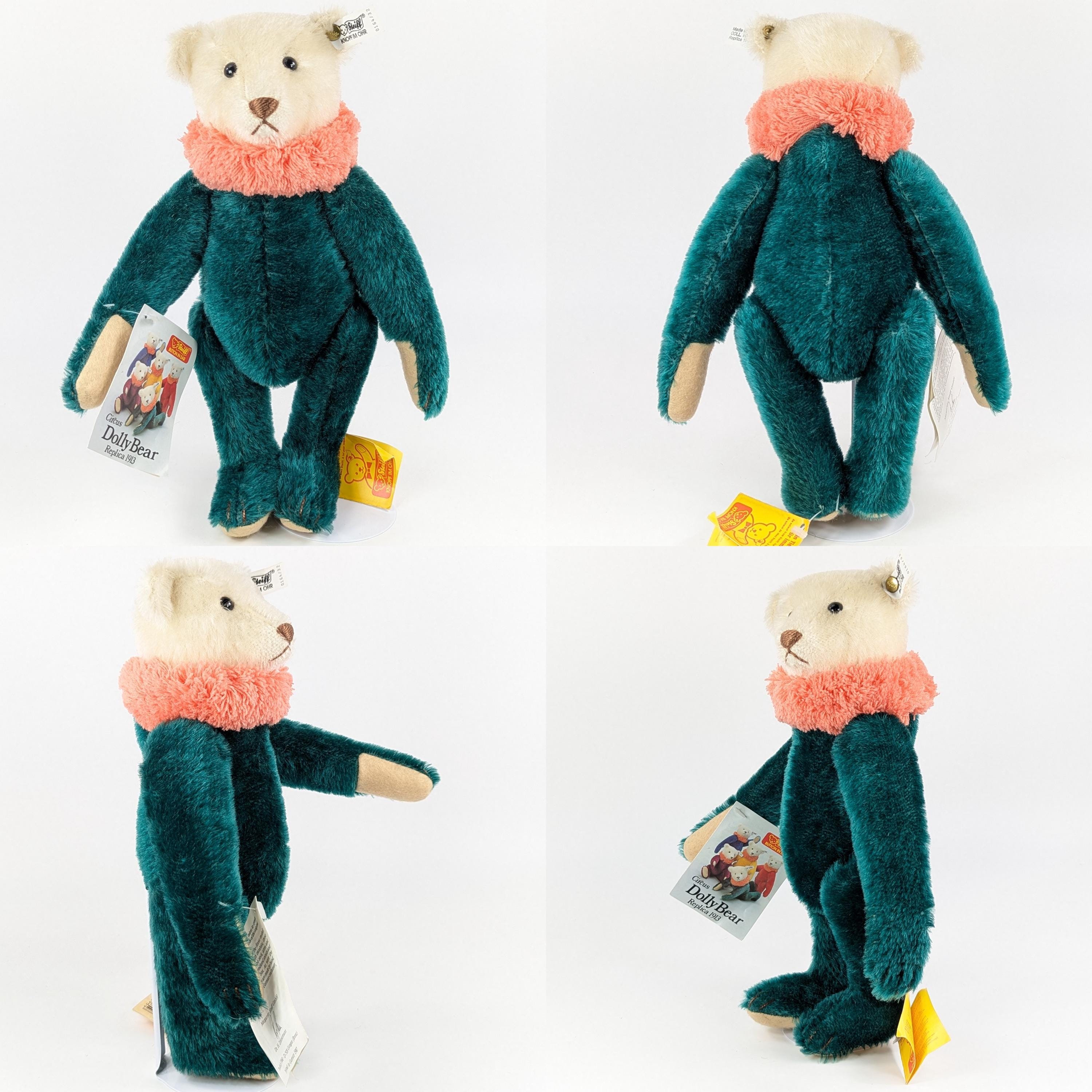 美形シュタイフ Steiff サーカスDolly Bear テディベア 403446-404.jpg