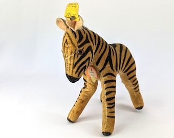 廃盤 ヴィンテージ steiff シマウマ YOLN