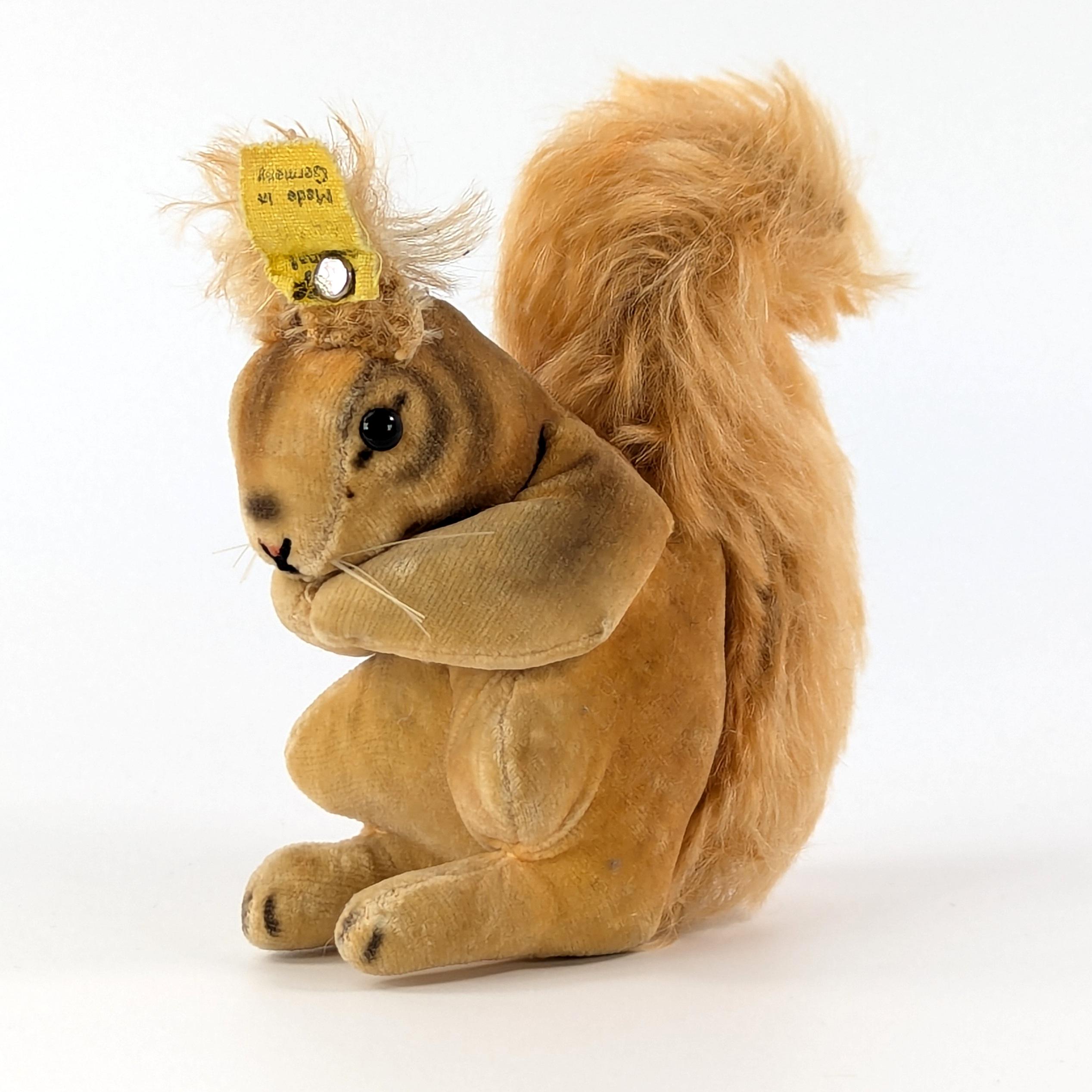 シュタイフ☆Possy Squirrel 10cm☆リスのポッシー☆Steiff
