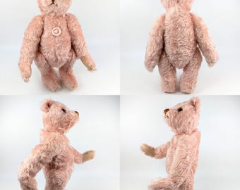 Steiff Teddy Rosé 2005 Festival Bear All Ids 17 Inches Pink